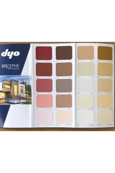 Dyo Beşyıldız Silikonlu Dış Cephe Duvar Boyası Beyaz 20 Kg (15LT) 10kg (7.5LT) 3,5kg (2,5LT)