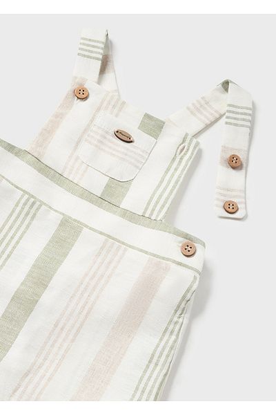 MAYORAL Summer Baby Boy Blouse Short Jumpsuit Set