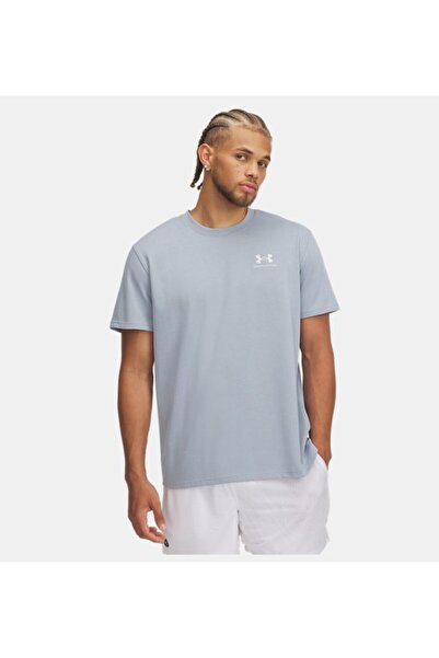 Under Armour Erkek UA LOGO EMB Heavyweight Kısa Kollu Tişört