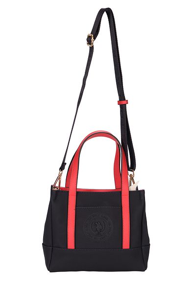 U.S. Polo Assn. Rucsac de damă bleumarin-roșu Us25277
