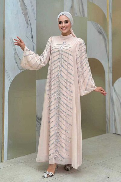 Bym Fashion Evening Dress 3915 - Stone Detail