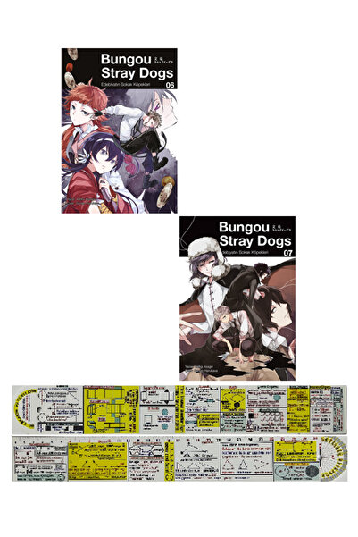 Gerekli Şeyler Yayıncılık Bungou Stray Dogs 6-7. Ciltler Manga Seti + Mat. Öğ...