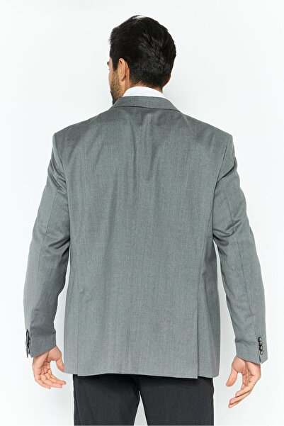 Tommy Hilfiger Men Regular Fit Heather Formal Blazer, Grey