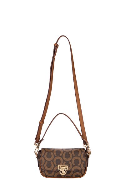 U.S. Polo Assn. Geantă Messenger pentru damă - culoare maro, Us25155