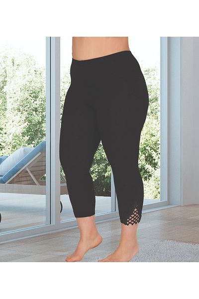 Lady Lingerie Jambiere de damă oversize din lycra cu dantelă la picioare