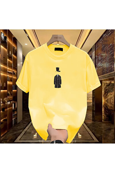 Gollinger Άνδρας με καπέλο εμπριμέ μαύρο ανδρικό μπλουζάκι