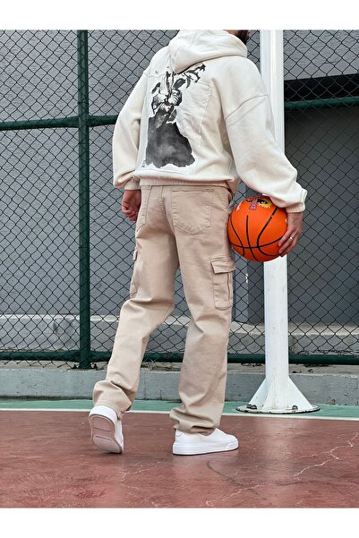 wamoss Comfortable Vintage Cargo Fabric Trousers - Kkb