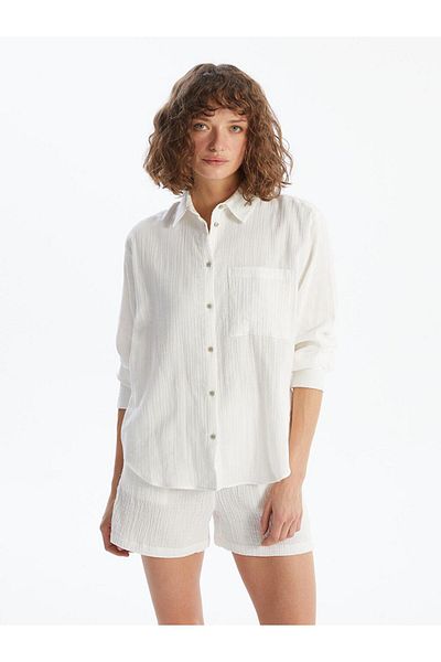 LC Waikiki Koszula damska LCW Vision Loose Fit