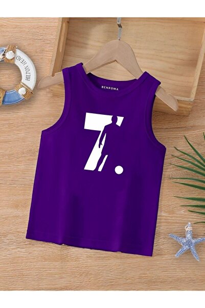 BENROMA PLUS Tricou pentru copii fără mâneci cu imprimeu cu personaje de dese...