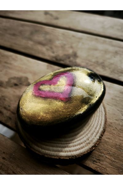 SOO SOAP Gift Decorative Gold Heart Soap