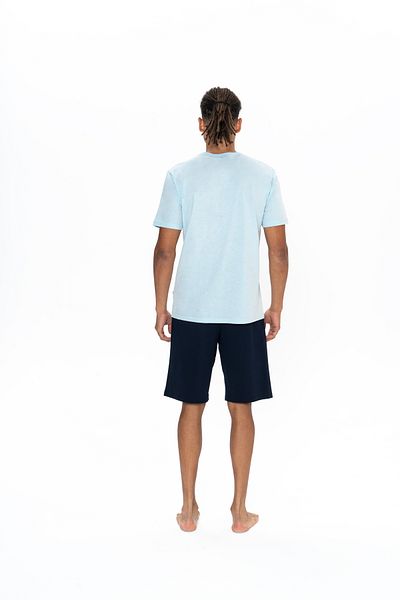 U.S. Polo Assn. Πόλο Ασν. Ανδρικό Σετ σορτς μονόχρωμο με στρογγυλή λαιμόκοψη - 025SUN.Z1.ET.8.AGR8.OU.6.P.9.KMIB