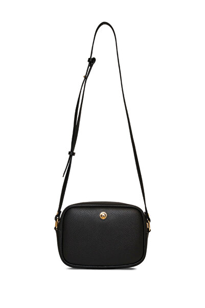 U.S. Polo Assn. حقيبة ماسنجر سوداء للنساء - Us25195