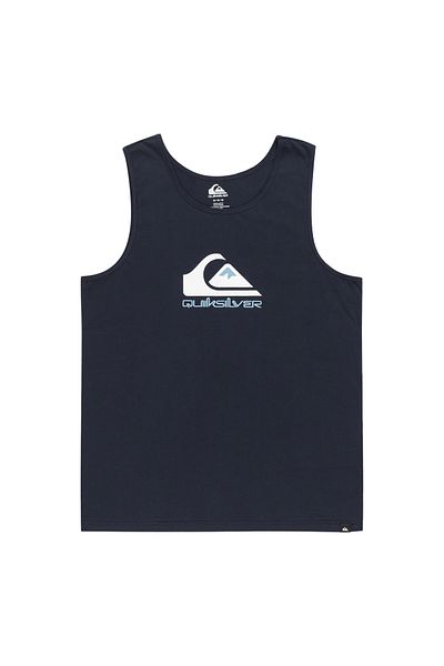 Quiksilver Comp Logo Tank Men's Undershirt Navy Blue Men's Undershirt Eqyzt07661