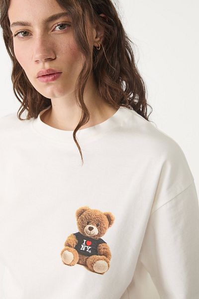 Stradivarius I love NY oversize T-shirt