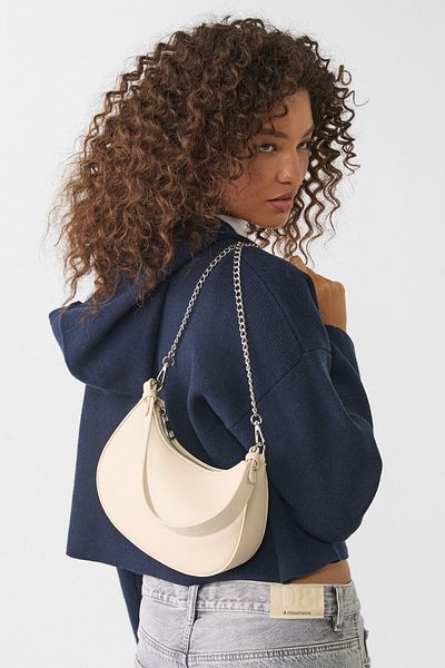 Stradivarius Half-moon shoulder bag