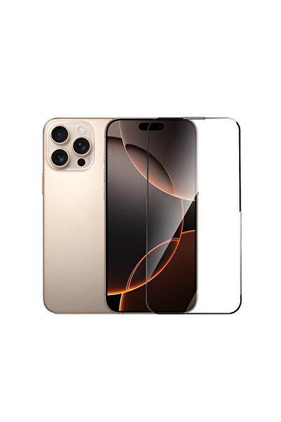 WIWU iPhone 16 Pro Max Uyumlu  Wiwu GT-020 Titan Ekran Koruyucu Şok Emici Hibrit Polimer