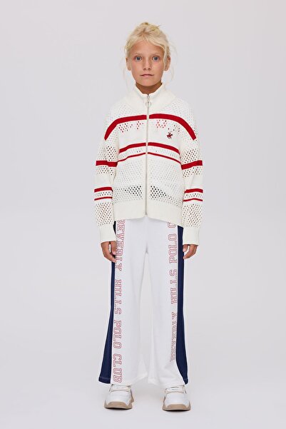 Beverly Hills Polo Club BG Store Kız Çocuk Ekru Hırka
