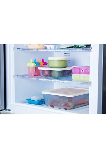 Pyrex Pyrex Cook&Freeze 0.8L Square Glass Dish with Lid - Oven, Microwave, Freezer & Dishwasher Safe