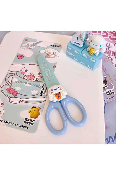 BALCI HEDİYELİK Sanrio Kuromi Cinnamoroll Melody Handmade Scissors Kawaii Gift Scissors 1 Piece
