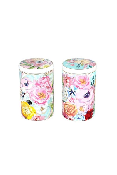 Lucky Art Peony Bone 2Lı Kavanoz Setı 750Ml