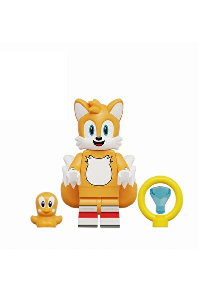 myminitoys لعبة فيديو سوبر القنفذ مع شخصية ثعلب صغيرة