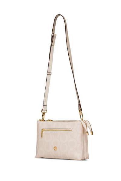 U.S. Polo Assn. Ecru Women's Messenger Bag - Us25164