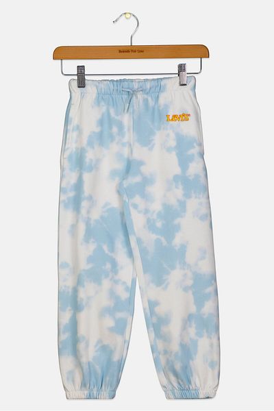 Levi's Kids Girl Tie Dye Jogger Pants, White