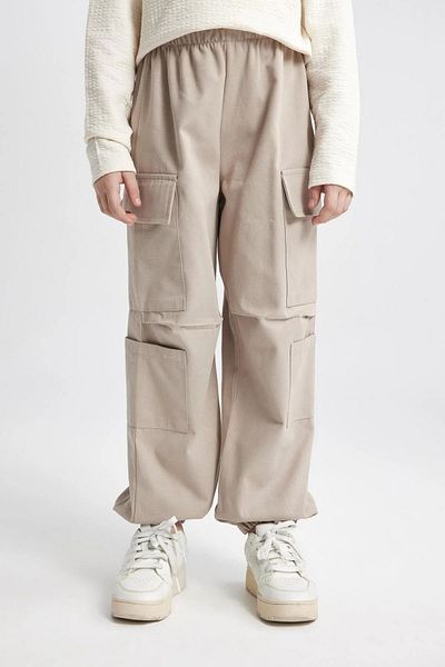 DeFacto C0446a8 Ss Parachute Cargo Cotton Trousers