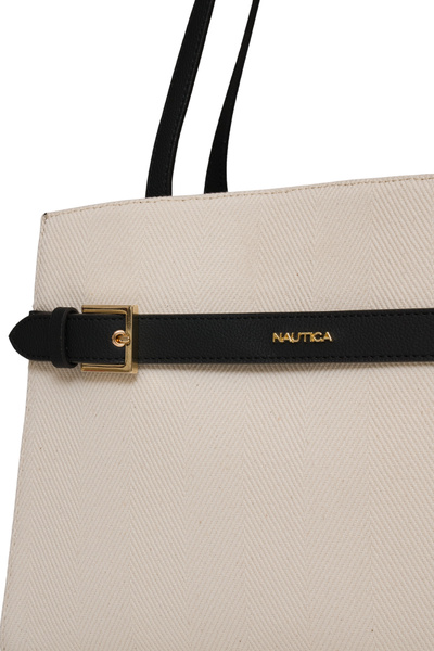 Nautica Beige-Black Women's Shoulder Bag Cn7239T