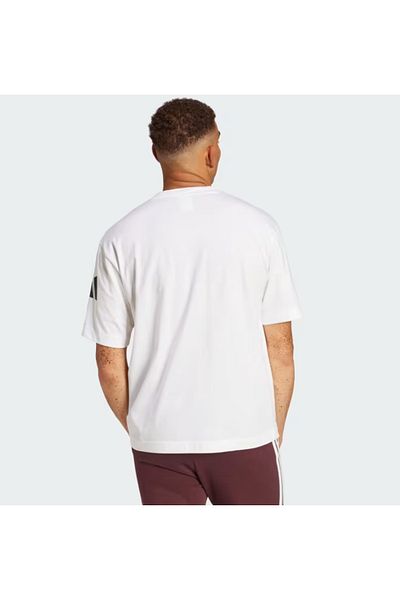 adidas Μπλουζάκι με λογότυπο Essentials Loose Fit 3 Bar