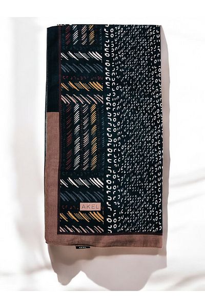 Akel Digital Soft Scarf 4 Pattern