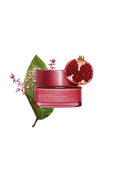 Clarins Super Restorative Rose Radiance - Tone Equalizing Pink Anti-Aging Cream - 50 ml