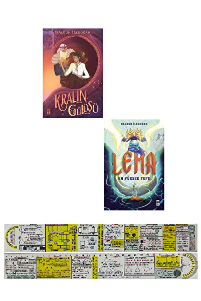 Genç Timaş Haldun İlkdoğan 2 Kitap Kralın Gülüşü - Lema En Yüksek Tepe + Mat....