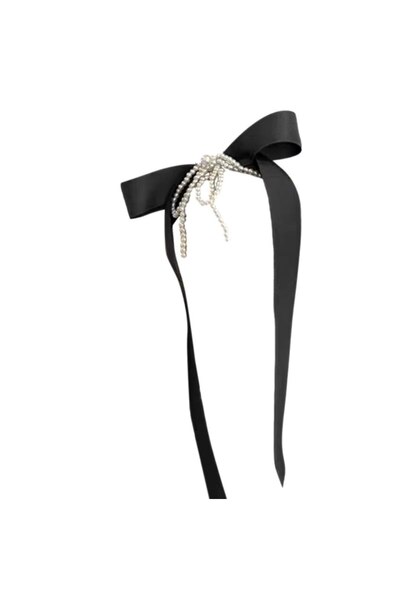 Shiklik MODA Перлена сатенена фиба за коса, която ще допълни вашия стил