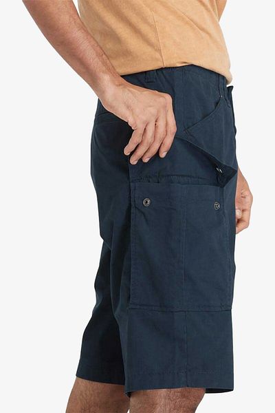 Timberland Ανδρικό σορτς Brookline Poplin Navy Blue Cargo TB0A5TZQ4331