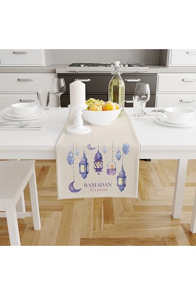 Filamente Ramadan Runner / Ramadan Pattern / Rezistent la pete - Tesatura Micropetek lavabila 140x40