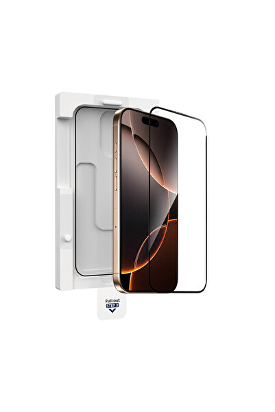 WIWU iPhone 16 Pro Max Uyumlu  Wiwu GT-020 Titan Ekran Koruyucu Şok Emici Hibrit Polimer