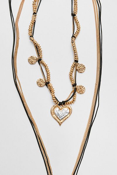 Stradivarius Heart necklace
