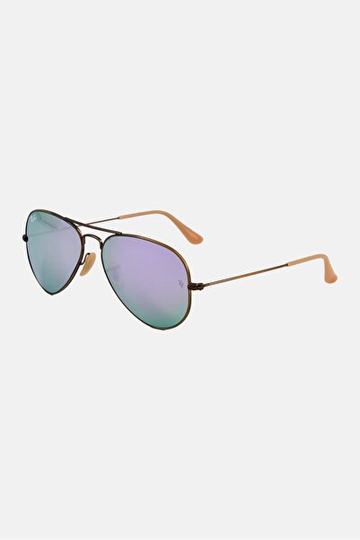 Ray-Ban Ray Ban Unisex Pilot Sunglasses- Rb 3025 - Lense Size:55mm - Demiglos Brusched Bronze