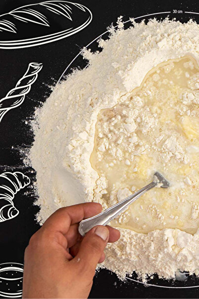 Karaca X Refika Scale Dough Rolling Mat-Silpat 40X50 cm