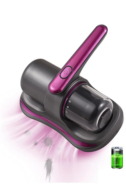 MATECHNO Kablosuz Şarjlı Yatak Kanepe Halı Toz Tüy Alerji Süpürge Uv Işınlı E...