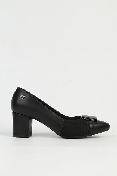Pierre Cardin Μαύρα γυναικεία παπούτσια με τακούνι PC-54732
