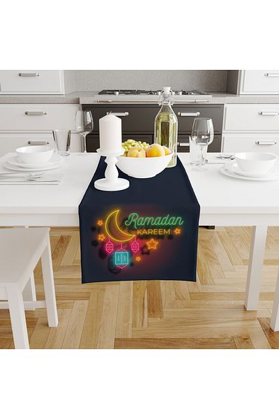 Filamente Ramadan Runner / Ramadan Pattern / Rezistent la pete - Tesatura Micropetek lavabila 140x40