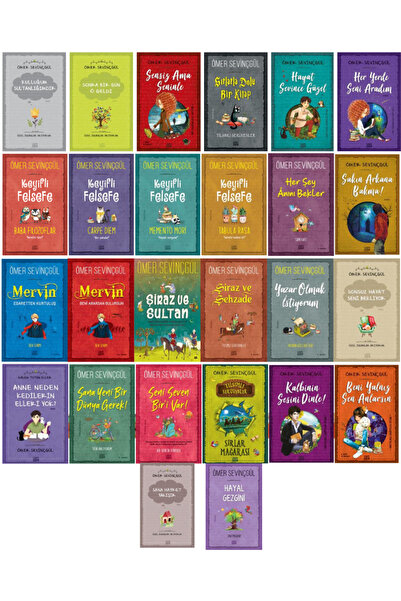 Carpe Diem Kitapları Ömer Sevinçgül 26 adet  Kitabı (İNDİRİMLİ-ÜCRETSİZ KARGO)
