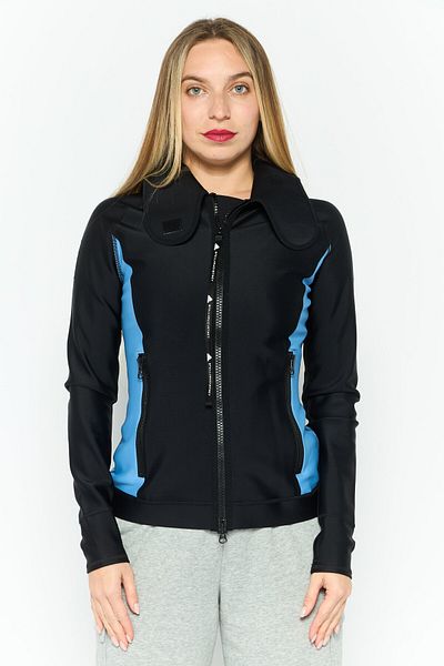 adidas Women Sportswear Fit Hooded Training Jacket, Black