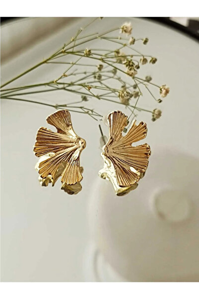 MRK Kadın Yarım Yaprak Bonilla Küpe