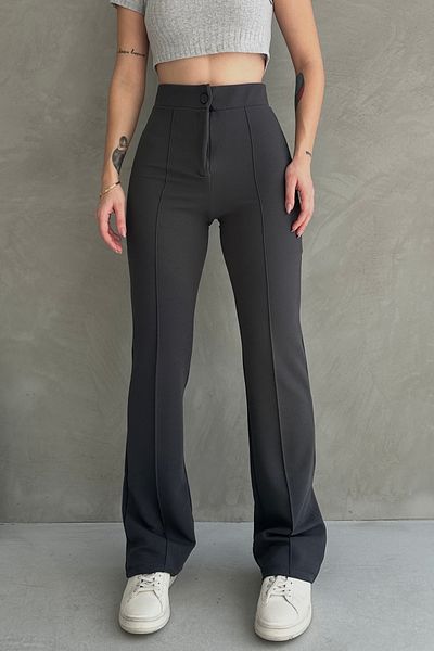 mymoda Angel Women's Chimali Fabric Palazzo Trousers