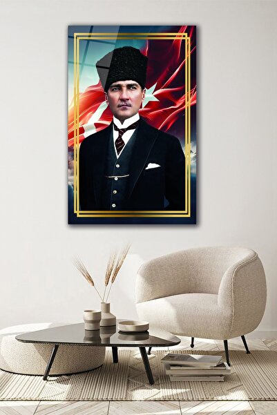 BestSanat Atatürk Cam Tablo