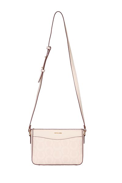 U.S. Polo Assn. Women's Messenger Bag - Ecru, Us25167