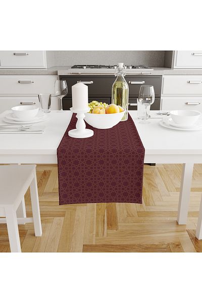 Filamente Ramadan Runner / Ramadan Pattern / Rezistent la pete - Tesatura Micropetek lavabila 140x40